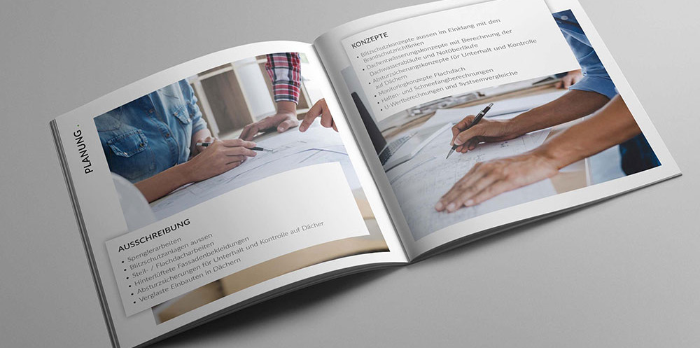 konzept.b — Brochure spread